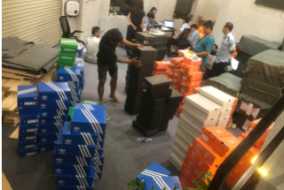 Triệt phá đường dây bán hàng xâm phạm quyền sở hữu công nghiệp trên sàn TMĐT